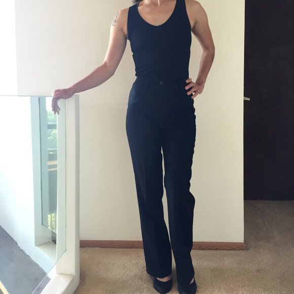 Vintage Winston Bespoke Pinstripe Single Breasted Blazer and Pant Suit - Picture 3 of 5